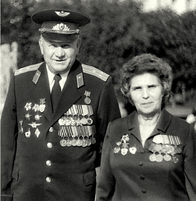 Дементеев Борис Степанович с женой
