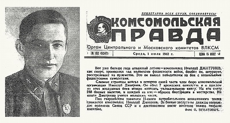 Из материалов военных лет о Н. П. Дмитриеве