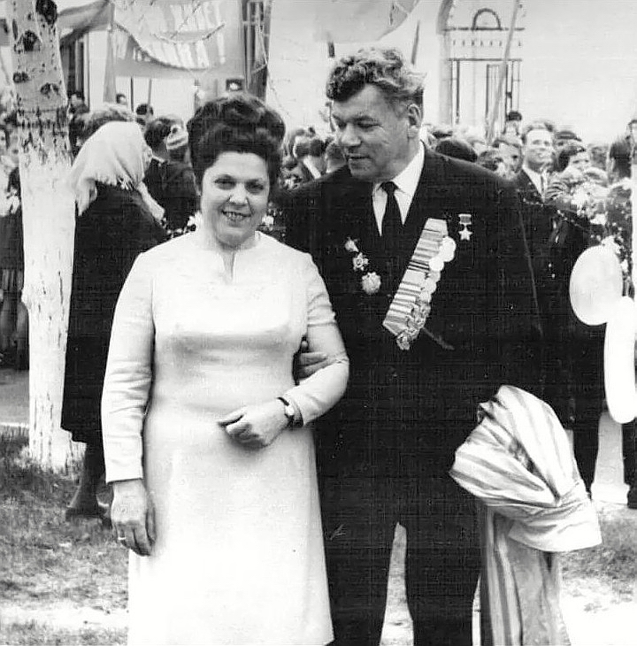Николай Сергеевич и Мария Васильевна Конышевы, 1970 г.