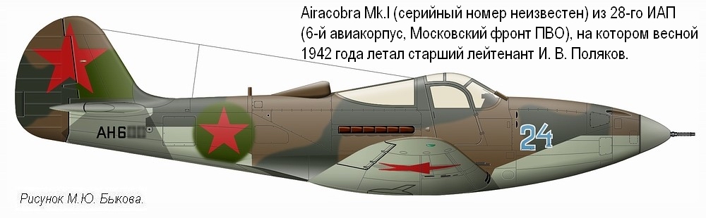 Airacobra Mk.I .  . . . 28- , 1942 .