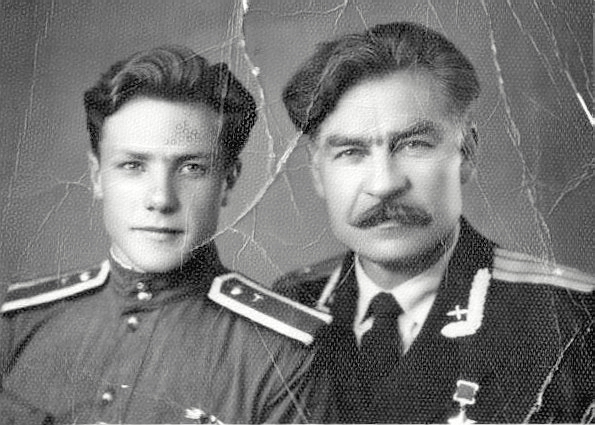 Шутт Николай Константинович с сыном
