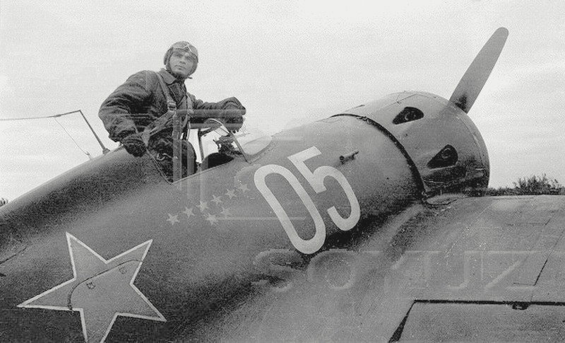 И-16 тип 12 капитана Д. М. Татаренко, 1942 г.
