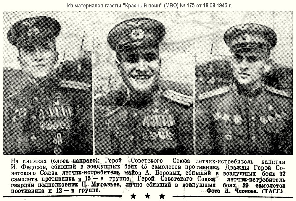 Из материалов военных лет о И. В. Фёдорове
