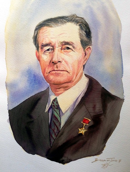 Алкидов Владимир Яковлевич, послевоенный портрет