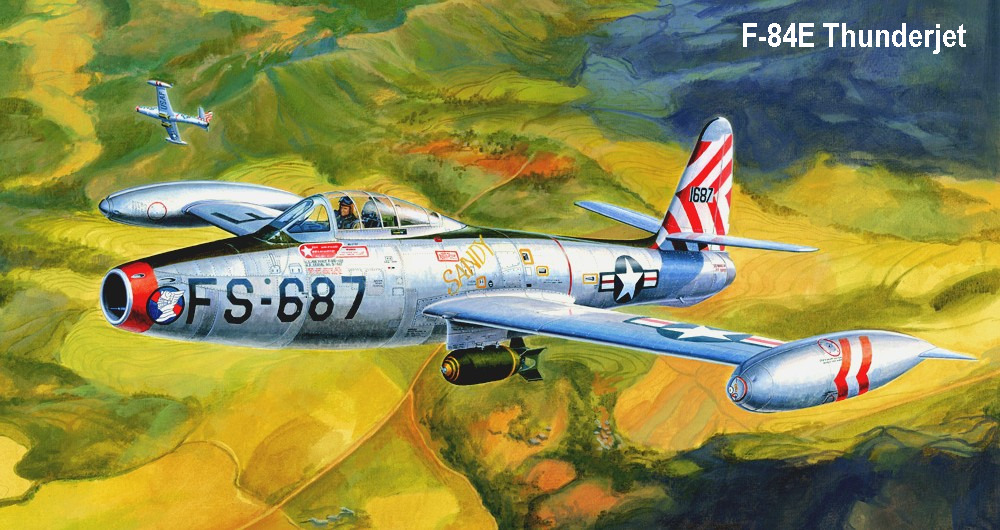 �����������-��������� F-84 Thunderjet �� ������� ��� ���