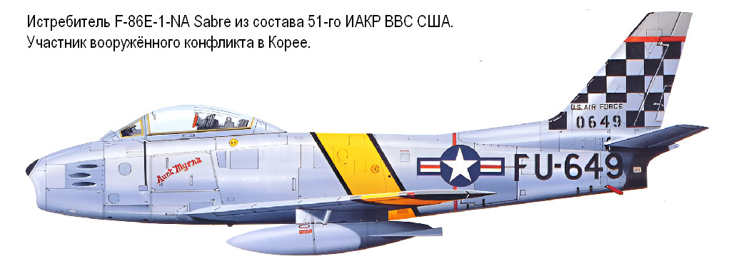 ������������ ����������� F-86E