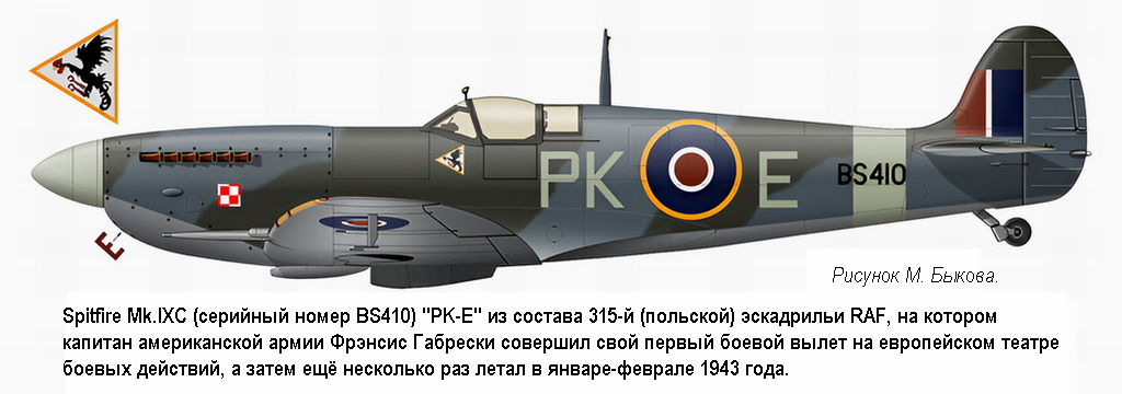 Spitfire Mk.IXC �� ������� 315-� ���������� RAF, 1943 �.