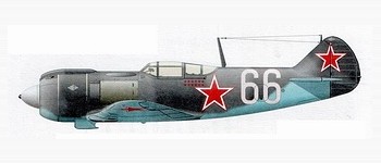 Ла-5ФН майора А. Е. Шварёва, 1944 г.