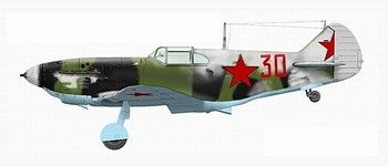 ЛаГГ-3 капитана С. И. Львова, 1943 г.
