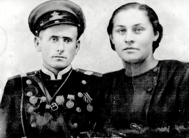Кварчия Чика Бакванович с женой