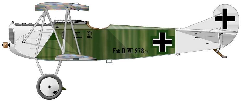  D.VII    D278/18,           1918      -     | Warspot.ru