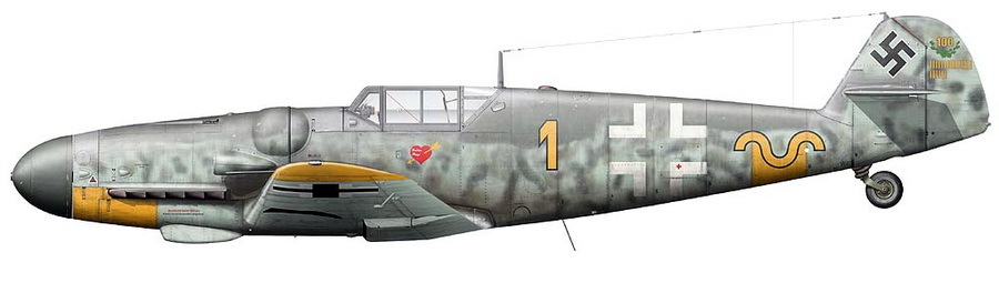  Bf 109G-6   9./JG 52   .    -   :      | Warspot.ru