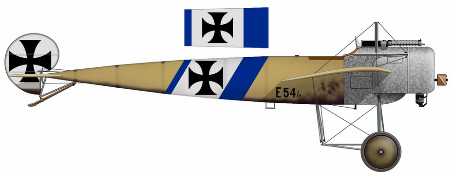 Fokker E.II   E54/15,   -    KEK    1915 /  1916 .  ,      ,       -    | Warspot.ru