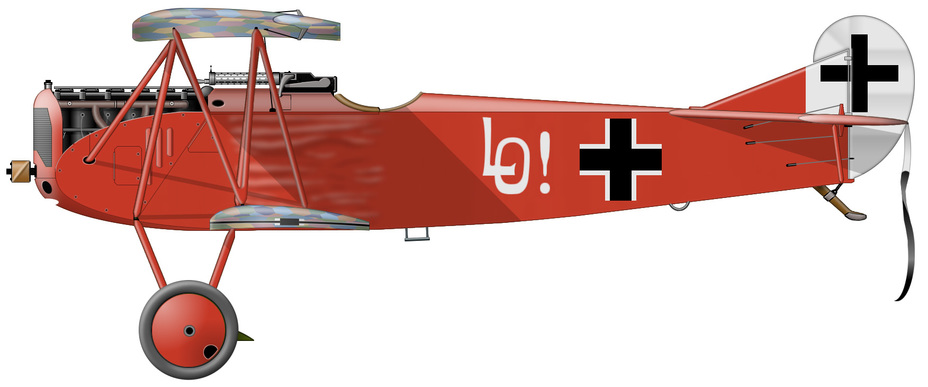 Fokker D.VIIF (  D4253/18),       - 1918 ,        .     -,                .      ,           -    | Warspot.ru